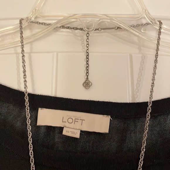 Authentic Tory Burch Silver Necklace - Picture 3 of 6